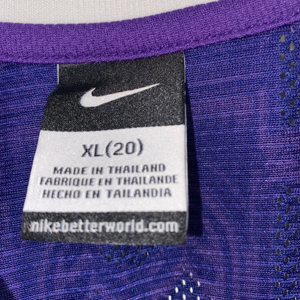 Men's Nike Washington Huskies Basketball Jersey Size XL Purple White - Picture 3 of 3